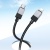 кабель hoco x110 type-c - lightning 27w/1m (чорний) 