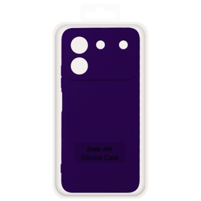 Купить чохол soft silicone case full для zte a54 (purple) онлайн