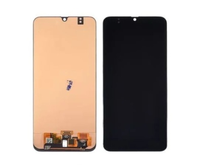 дисплей для samsung m215/m305/m307/m315 galaxy m21/m30/m30s/m31 з чорним тачскріном oled (big size)