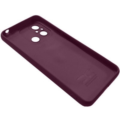 Купить силіконовий чохол soft silicone case для xiaomi redmi 12c (бордовий) онлайн