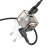 мережевий зарядний пристрій borofone ba80a 1usb/18w/qc3.0 + 1type-c/20w/pd + (type-c - lightning) (прозоро-чорний) 