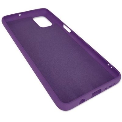 Купить силіконовий чохол soft silicone case для xiaomi redmi note 10/note 10s/poco m5s - purple онлайн