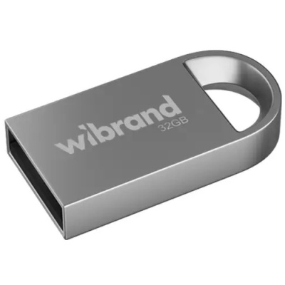 usb флеш-накопичувач wibrand 32gb lynx (срібло) 