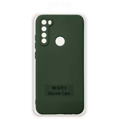Купить чохол soft silicone case full для xiaomi redmi note 8/note 8 2021 (dark green) онлайн