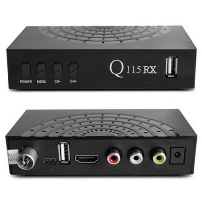 тюнер dvb t2 q-115 rx plastik new 