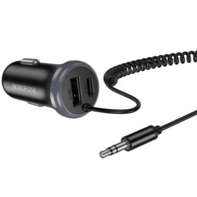 Bluetooth аудіо ресівер Borofone BC64 (Чорний)