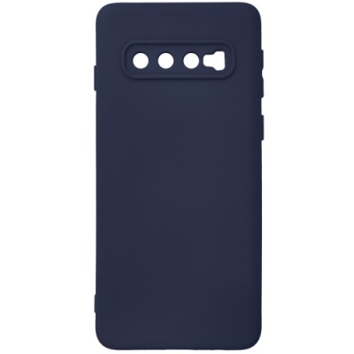 Купить чохол soft silicone case full для samsung g973 galaxy s10 (dark blue) онлайн