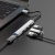USB HUB Hoco HB26 4-in-1 adapter (Type-C to USB3.0+USB2.0*3) (Сріблястий) usb hub hoco hb26 4-in-1 adapter (type-c to usb3.0+usb2.0*3) (сріблястий)