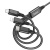 Кабель Hoco X76 3in1 USB - (Lightning+MicroUSB+Type-C) 2.0A/1m (Чорний) кабель hoco x76 3in1 usb - (lightning+microusb+type-c) 2.0a/1m (чорний)