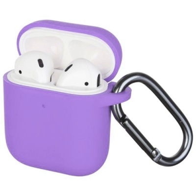 Купить чохол hang case для навушників airpods 1/2 (violet) онлайн