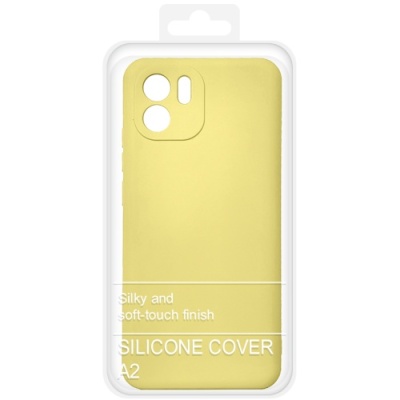Купить силіконовий чохол soft silicone case для xiaomi redmi a1/a2 (лимонний) онлайн