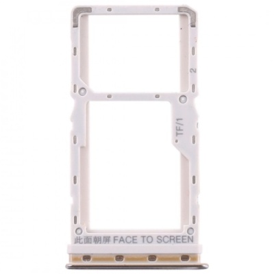 тримач sim-карти для xiaomi mi a3, silver