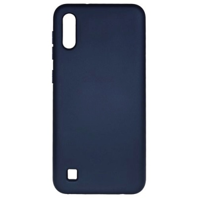 Купить силіконовий чохол soft silicone case для samsung a015 galaxy a01 - graphite gray онлайн