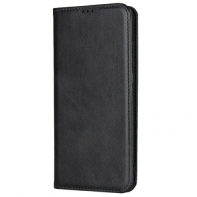 Купить чохол-книжка leather fold для xiaomi redmi 9a (чорний) онлайн