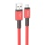 кабель hoco x85 strength usb - microusb 2.4a/1m (червоний) 