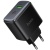 Мережевий Зарядний Пристрій Hoco C158A 1USB/18W/QC3.0 + 1Type-C/45W/PD (Чорний) мережевий зарядний пристрій hoco c158a 1usb/18w/qc3.0 + 1type-c/45w/pd (чорний)