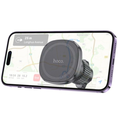 Автотримач Hoco H34 Magnetic Ring (Чорний)
