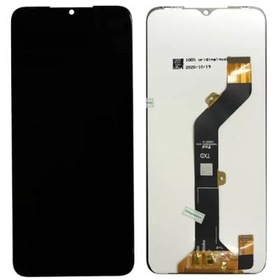 дисплей для tecno spark 7 (kf6n) з чорним тачскріном (original china)