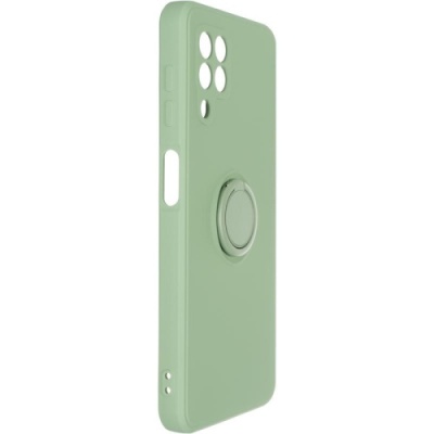 Купить силіконовий чохол soft silicone casevsmagnet ring для samsung a225 galaxy a22 4g/m325 galaxy m32 4g - green онлайн