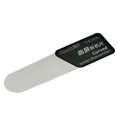 лопатка металева qianli t01 для відділення дисплея від рамки, товщина 0.1 мм