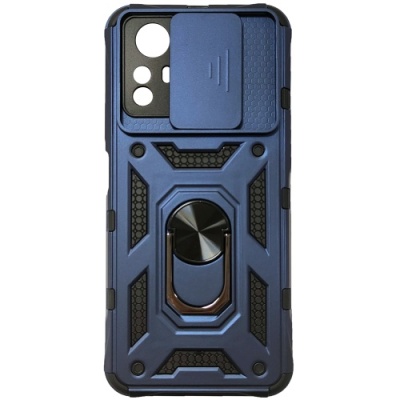Купить чохол-накладка armor magnet camshield для xiaomi redmi note 12s - dark blue онлайн