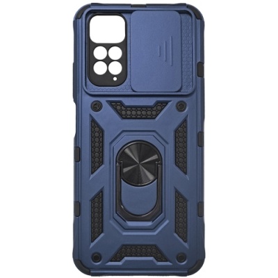 Купить чохол-накладка armor magnet camshield для xiaomi redmi note 11/note 11s - dark blue онлайн