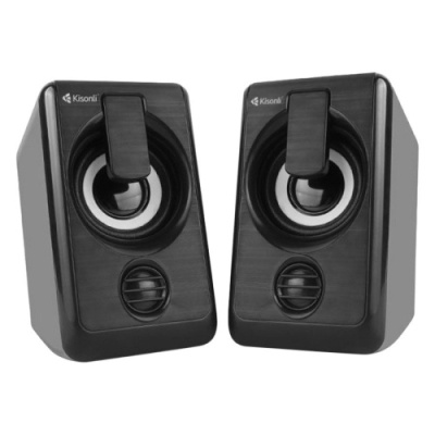 колонки для комп'ютера kisonli l1010 (чорний) 