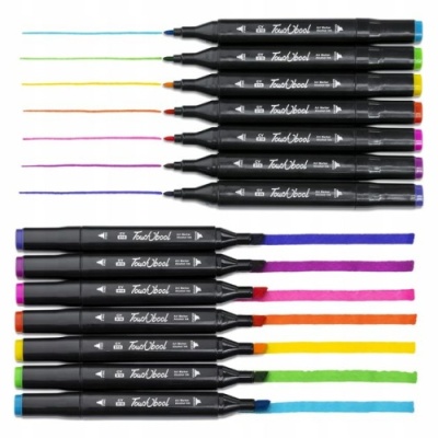 маркер професійний для скетчингу touch в наборі 60 кольорів 