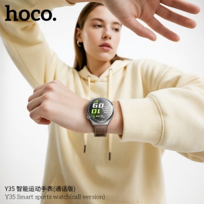 смарт-годинник hoco y35 (сталевий) 