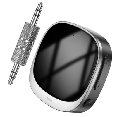 Bluetooth аудіо ресівер Hoco E80 (Чорний)