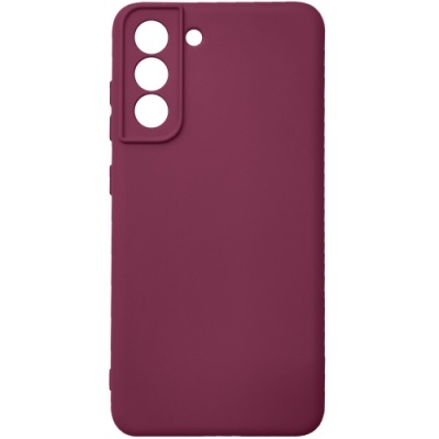 Купить чохол soft silicone case full для samsung g990 galaxy s21 fe (maroon) онлайн
