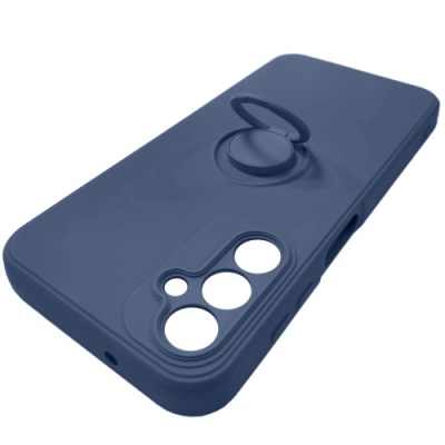 Купить силіконовий чохол soft silicone casevsmagnet ring для samsung a145 galaxy a14 4g/a146 galaxy a14 5g - blue онлайн