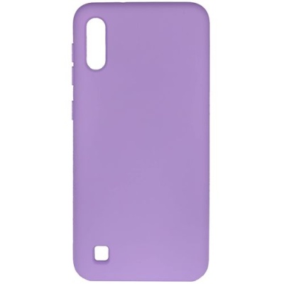 Купить силіконовий чохол soft silicone case для samsung a105 galaxy a10 - light violet онлайн
