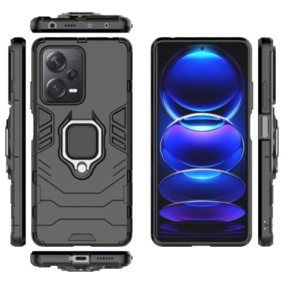 Купить чохол-накладка armor magnet для xiaomi redmi note 12 pro 5g/ xiaomi poco x5 pro 5g - black онлайн