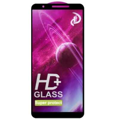 захисне скло glass full glue space для samsung a013 galaxy a01 core (чорний) 
