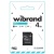 карта пам'яті wibrand microsdhc 4gb 4 class + adapter (чорний) 