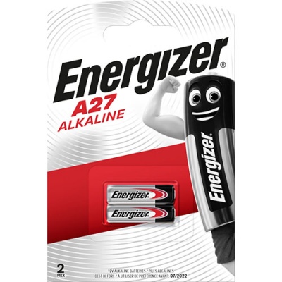 батарейка energizer a27 (2шт) 
