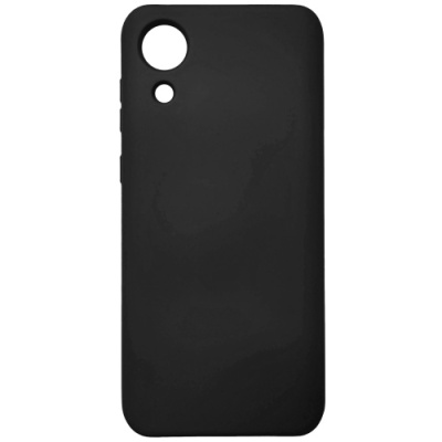 Купить силіконовий чохол soft silicone case для samsung a032 galaxy a03 core - black онлайн