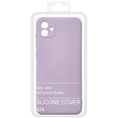 Купить силіконовий чохол soft silicone case для samsung a045 galaxy a04/m136 galaxy m13 5g (гліцинія) онлайн