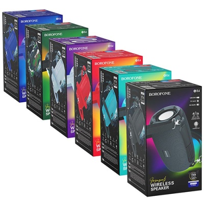 портативна колонка borofone br4 (червоний) 
