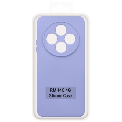Купить чохол soft silicone case full для xiaomi redmi 14c/poco c75/redmi a4/17c (linen blue/lilac) онлайн