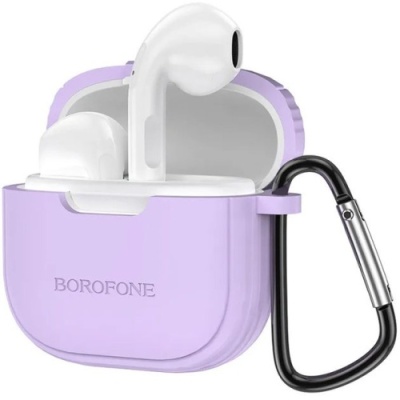 бездротові навушники (tws) borofone bw29 charm purple 