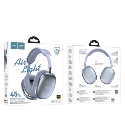 бездротові навушники накладні hoco w35 air (синій) 