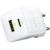 Мережевий Зарядний Пристрій Baseus Palm Fast Charger (P1011160A213-00) 1USB/QC3.0 + 1Type-C/PD 30W (Білий) мережевий зарядний пристрій baseus palm fast charger (p1011160a213-00) 1usb/qc3.0 + 1type-c/pd 30w (білий)