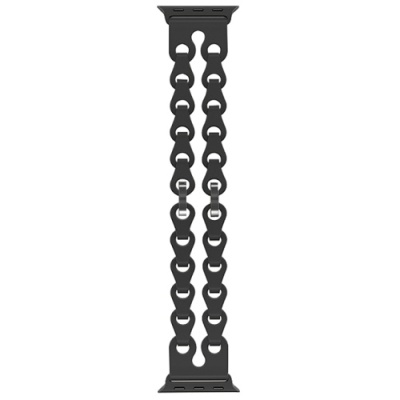 ремінець hoco wa28 для apple watch 1-11/ultra (42/44/45/49mm) (black) 