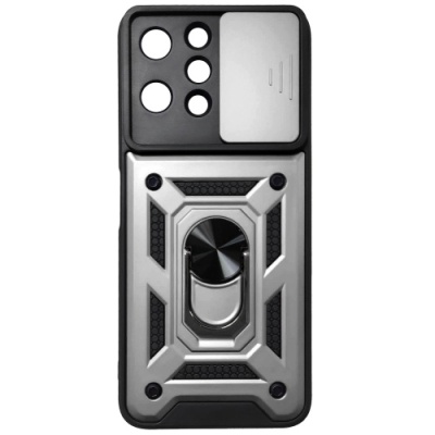 Купить чохол-накладка armor magnet camshield для xiaomi redmi 12 - silver онлайн