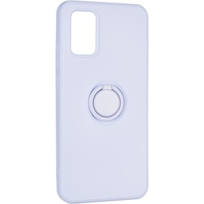 Купить силіконовий чохол soft silicone casevsmagnet ring для samsung a025 galaxy a02s - lavander онлайн