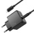 мережевий зарядний пристрій hoco cs16a 1lightning + 1type-c/20w/pd + (type-c - lightning) (чорний) 