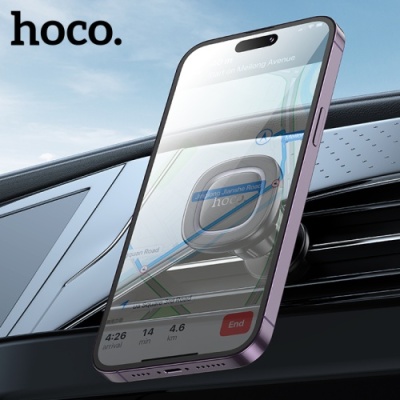 Автотримач Hoco H72 4.5-7 inch Magnetic Ring (Чорний)