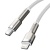 кабель baseus cafule metal (pd) type-c - lightning pd20w/2m (catljk-b02) (white) 